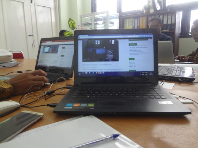 Pendampingan Website PPID Pembantu