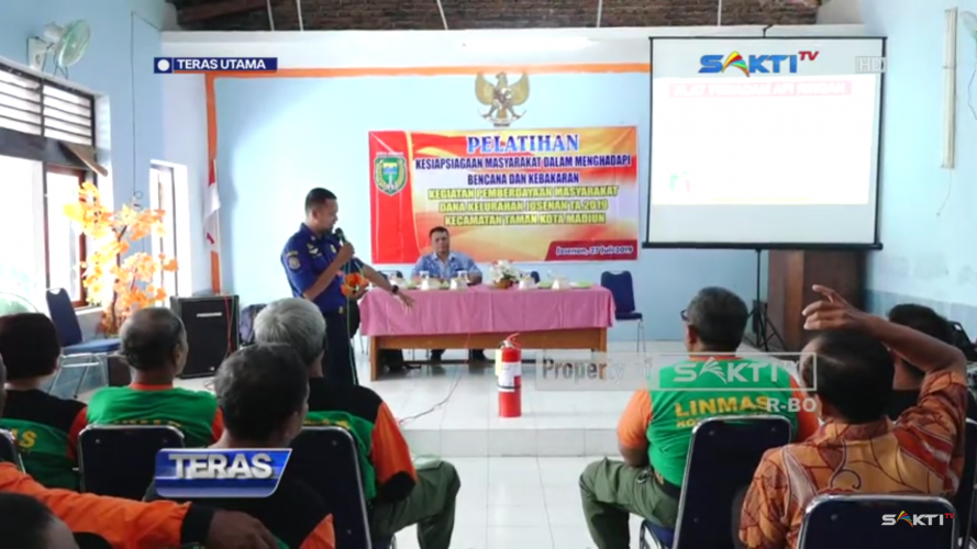Kelurahan Josenan Gelar Sosialisasi Kesiapsiaagan Bencana Dan Kebakaran